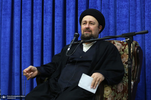 دیدار اعضای شورای عالی و هیات رئیسه سازمان نظام پرستاری با سید حسن خمینی