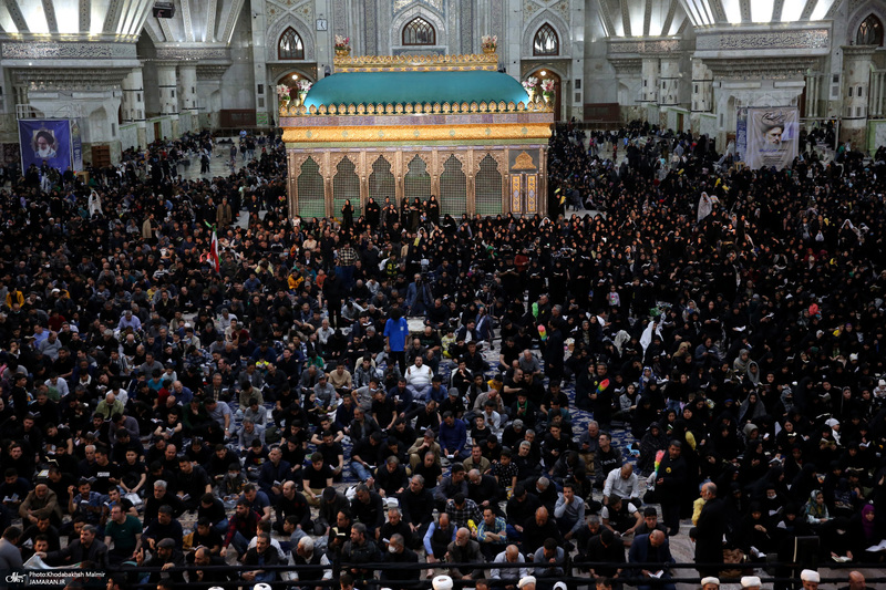 احیای شب بیست و یکم ماه مبارک رمضان درحرمطهر امام خمینی (س) - 2