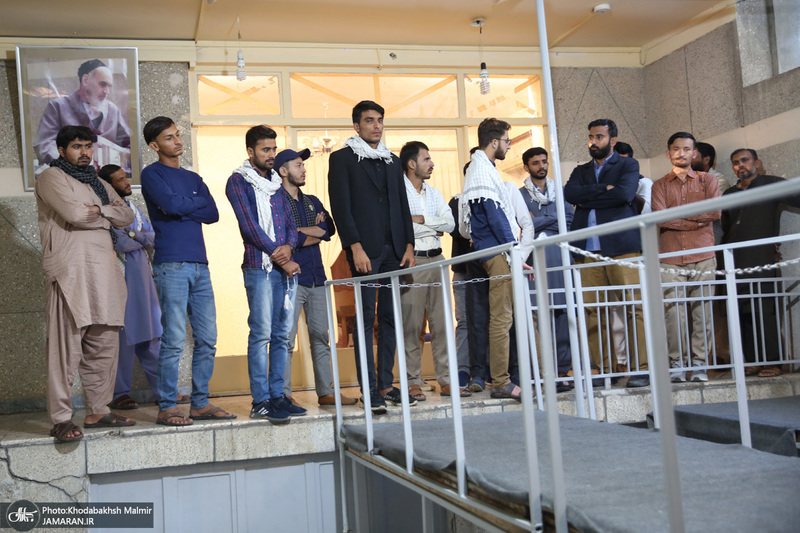 بازدید جمعی از دانشجویان مدارس امامیه پاکستان از جماران