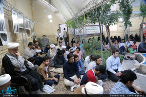 مراسم بزرگداشت حضرت امام(س) در بیت تاریخی بنیانگذار جمهوری اسلامی ایران در قم 