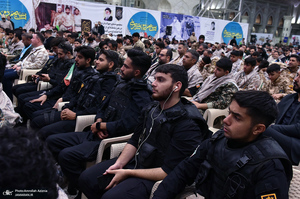 تجدید میثاق بسیجیان با آرمان‌های امام خمینی (س)