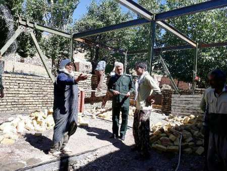 بسیج سازندگی تربت حیدریه ساخت مسکن برای مددجویان روستایی را آغاز کرد