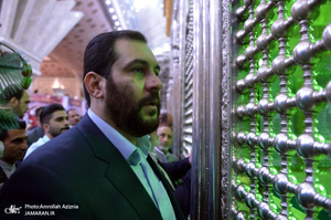 تجدید میثاق جمعی از قهرمانان ،پهلوانان و هنرمندان پیشکسوت با آرمان های حضرت امام(س)