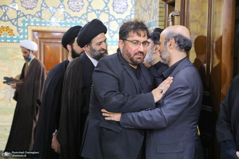 مراسم تشییع و خاکسپاری آیت الله نورالله شاه آبادی(ره) در قم