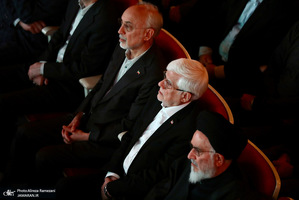 مراسم چهلمین روز شهادت دکتر علی لاریجانی در تالار وحدت