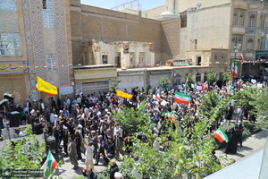 راهپیمایی مردم قم در سالروز قیام 15 خرداد‎‎