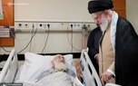 عیادت رهبر انقلاب از آیت‌الله العظمی نوری همدانی