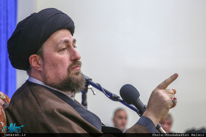 دیدار رئیس و کارکنان سازمان فرهنگ و ارتباطات اسلامی با سید حسن خمینی