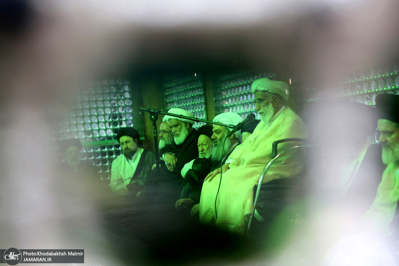 تجدید میثاق هیأت رئیسه و اعضای مجلس خبرگان رهبری با آرمان های امام خمینی(س)