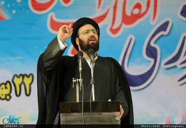 سید علی خمینی، سخنران راهپیمایی ۲۲ بهمن قم