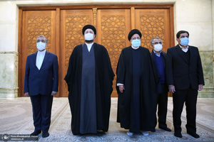 تجدید میثاق رئیس جمهور و اعضای دولت با آرمان های حضرت امام (س)