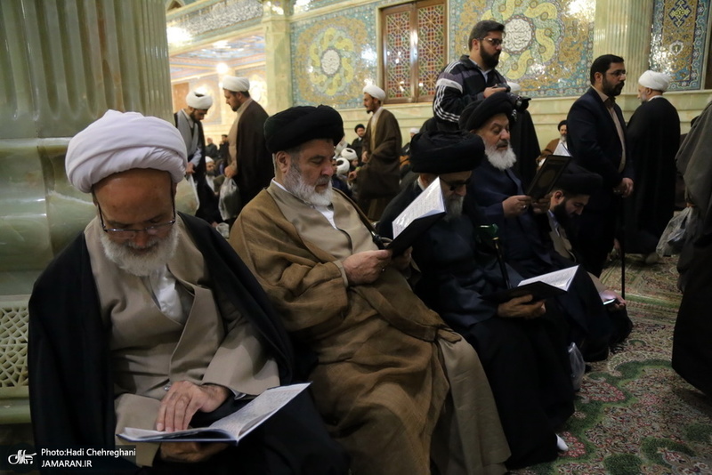 مراسم بزرگداشت آیت الله سیدجعفر خوانساری(ره) با حضور سید حسن خمینی