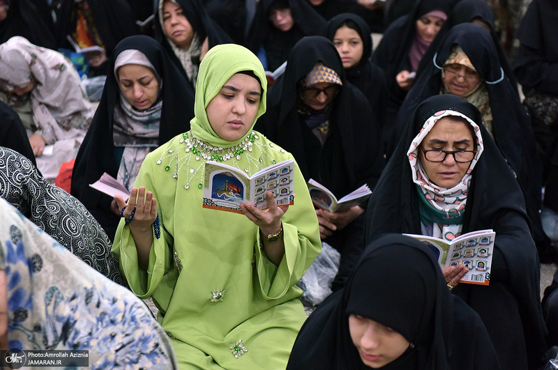 مراسم دعای عرفه در حرم مطهر امام خمینی (س)