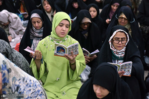 مراسم دعای عرفه در حرم مطهر امام خمینی (س)