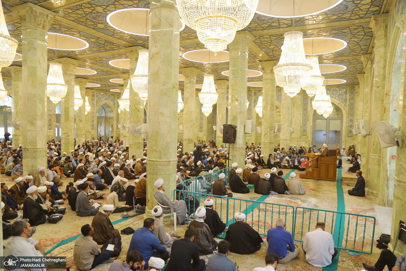 تقدیر از آیت الله العظمی جوادی آملی به‌مناسبت روز معلم‎