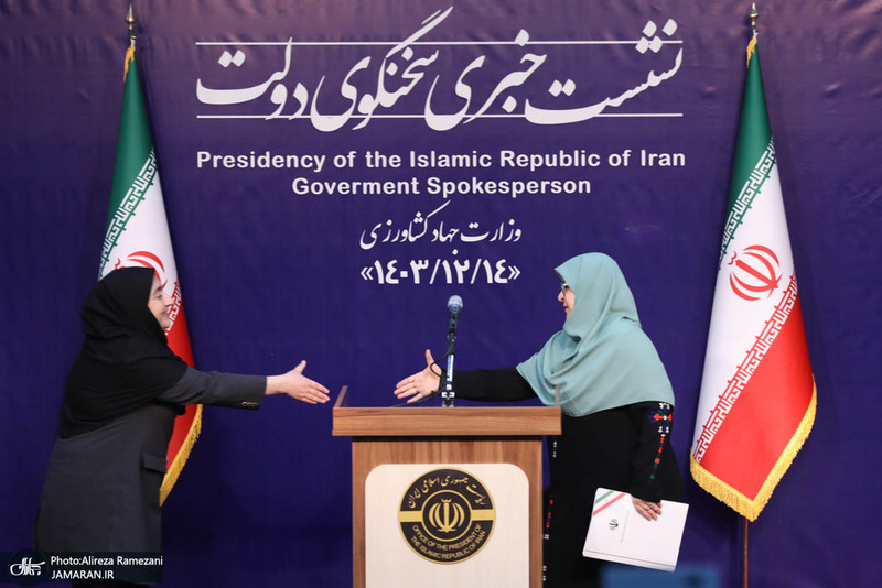 نشست خبری سخنگوی دولت