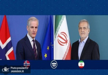 پزشکیان به نخست وزیر نروژ: با هرگونه تهدیدی علیه امنیت و منافع کشورمان نیز با شدت و قدرت مقابله خواهیم کرد/ ایران بر اساس حکم رهبری معظم انقلاب هرگز به دنبال ساخت سلاح هسته‌ای نبوده؛ ایران برای راستی‌آزمایی در این‌باره با آژانس اتمی همکاری دارد