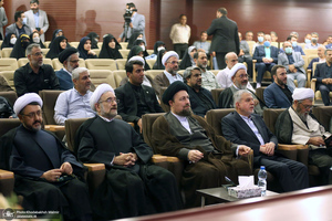 دیدار رئیس و کارکنان موسسه‎ تنظیم و نشر آثار امام خمینی با سید حسن خمینی