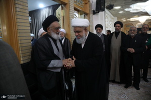 مراسم بزرگداشت حضرت امام (س) در مسجد اعظم قم