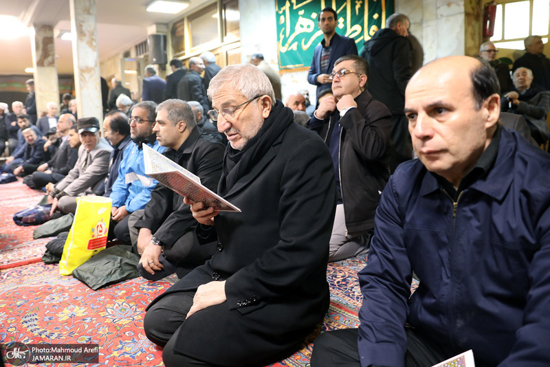 مراسم تشییع آیت الله سید هاشم رسولی محلاتی(ره) در تهران