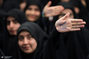 دومین شب مراسم عزاداری حضرت فاطمه‌زهرا (س) در حسینیه امام خمینی