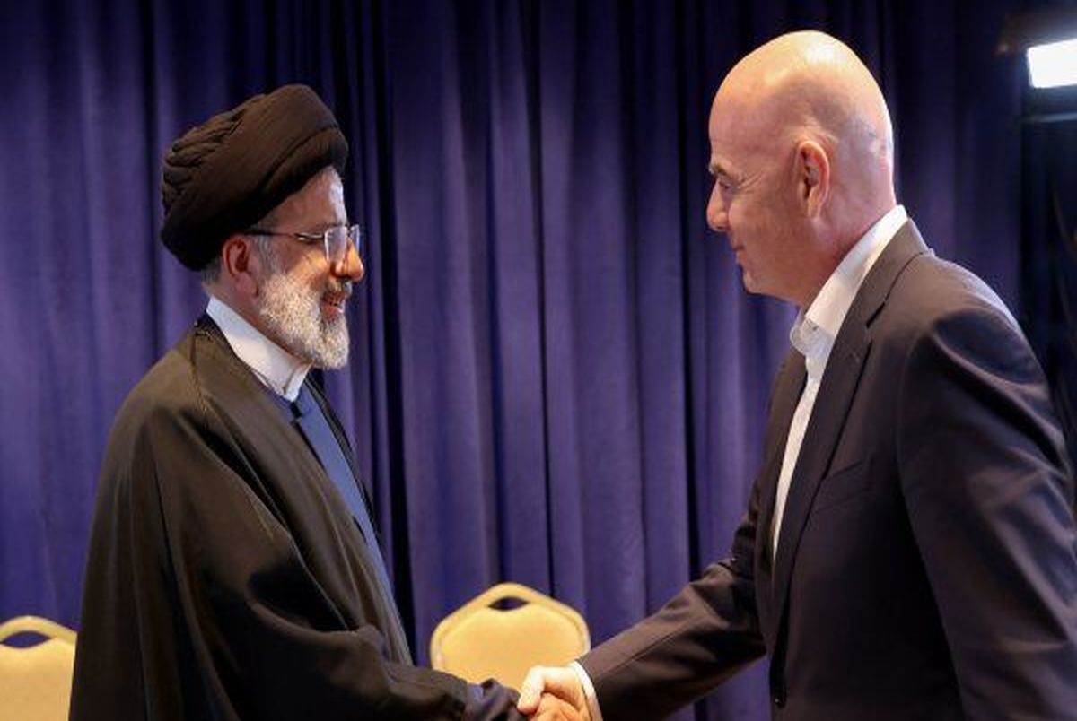 روایت اینستاگرامی اینفانتینو از دیدار با رئیس جمهور ایران