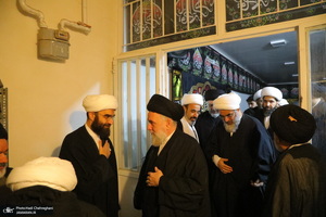 دومین شب عزاداری حضرت فاطمه (س) در بیت آیت الله دوستی زنجانی‎