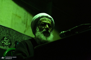 مراسم احیای شب بیست و یکم ماه در محضر استاد امجد