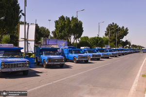 ششمین مرحله رزمایش همدلی و احسان در جوار حرم امام خمینی(س)