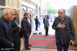 مراسم گراميداشت رهبر شهيد در مسجد فخرآباد