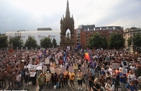 تظاهرات ضدترامپ لندن