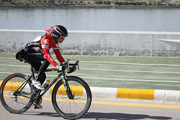 حضور ورزشکار چهارمحالی در رقابت های دوچرخه سواری اسپانیا