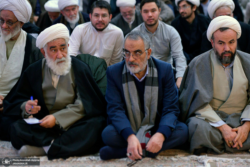 مراسم شب میلاد حضرت زهرا (س) و فرزند برومندش حضرت روح الله در حرم امام خمینی