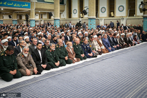 دیدار مسئولان نظام و سفرای کشورهای اسلامی با رهبر معظم انقلاب