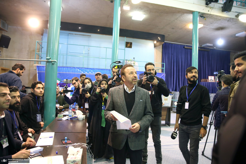 حضور دکتر علی کمساری در  انتخابات مجلس شورای اسلامی و مجلس خبرگان رهبری