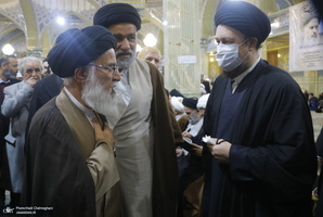 مراسم بزرگداشت آیت الله موسوی بجنوردی (ره) در قم - 1