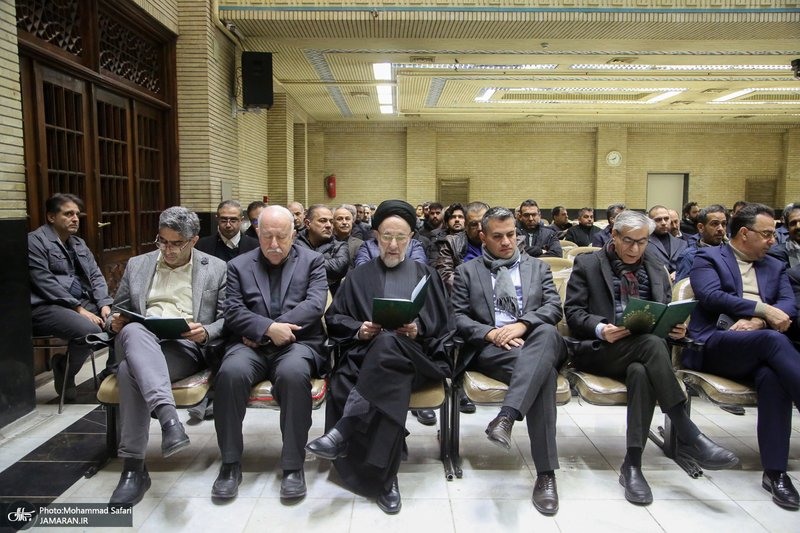 مراسم ختم مهیندخت خاتمی