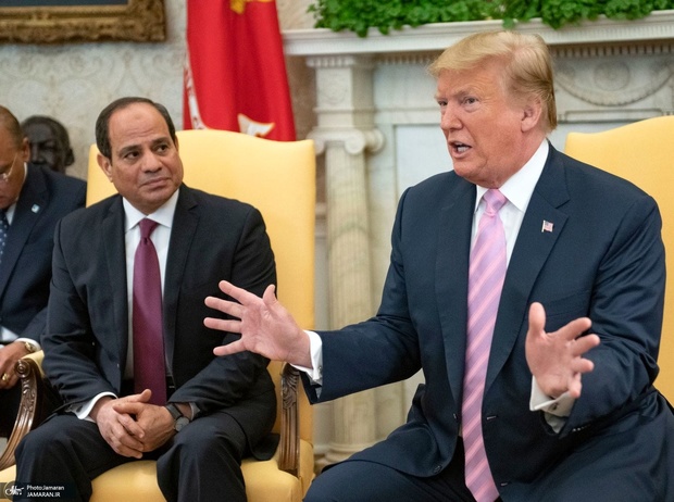 جهل و نادانی ترامپ مقابل دیکتاتوری مصر