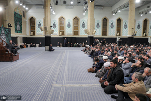 دومین شب مراسم عزاداری حضرت فاطمه‌زهرا (س) در حسینیه امام خمینی