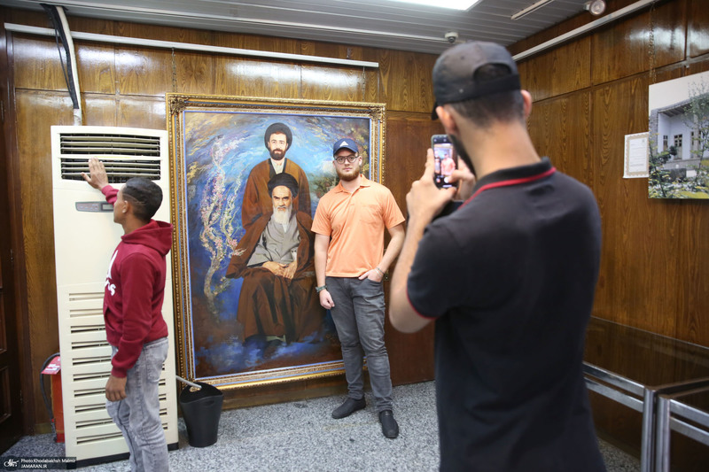 بازدید دانش آموزان شرکت کننده در پنجمین اجلاس بین المللی همبستگی با کودکان و نوجوانان فلسطینی از جماران