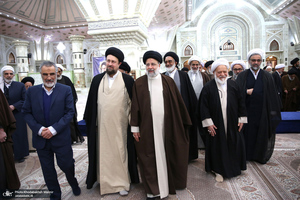 تجدید میثاق رئیس و اعضای مجلس خبرگان رهبری با آرمان های امام خمینی (س)