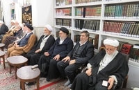 مراسم سوگواری به مناسبت سالروز شهادت حضرت فاطمه زهرا (س) در دفتر آیت الله العظمی صانعی (3)