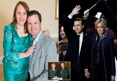 عکس / سیاستمداری که 28 سال از زنش کوچکتر است