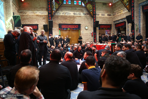 مراسم تشییع پیکر پیر غلام اهل بیت (س) حاج حسین عرب