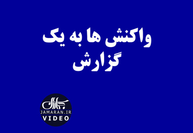 واکنش ها به یک گزارش