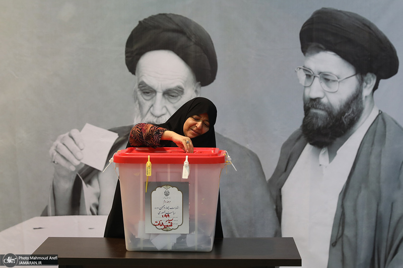 مرحله دوم انتخابات ریاست جمهوری چهاردهم در حسینیه جماران - 7