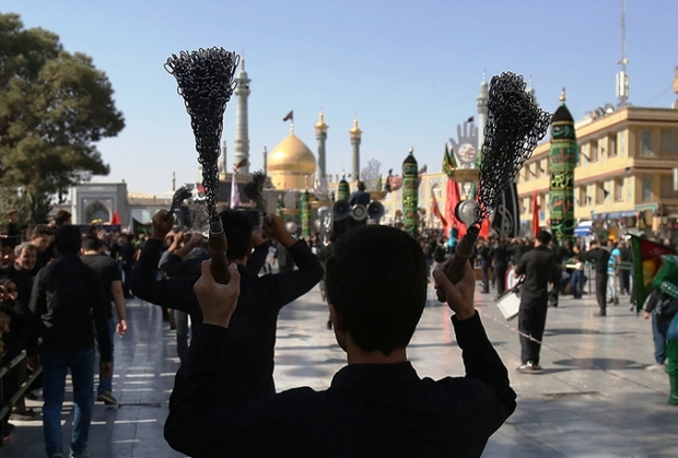 قم در روز تاسوعای حسینی به سوگ نشست