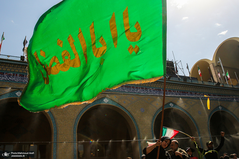 مراسم وداع با رهبر شهید انقلاب در مصلی تهران -3