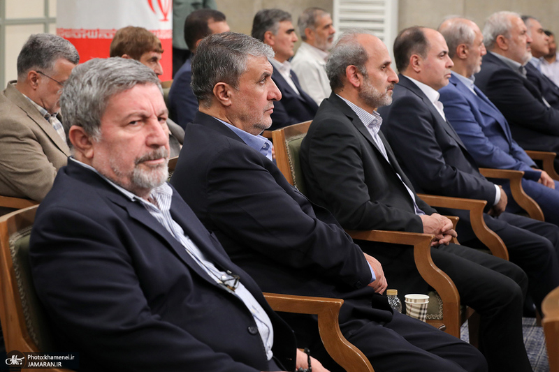 دیدار رئیس‌جمهور و اعضای هیئت دولت با رهبر معظم انقلاب