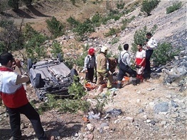 سقوط پرشیا به دره دو کشته برجا گذاشت